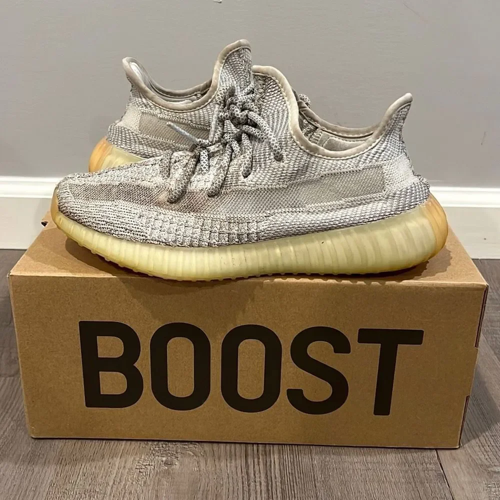 Adidas Yeezy Boost 350 V2 Static Colorway Men’s Size 7 Athletic Shoes Sneakers